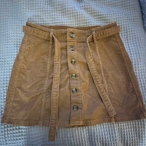 American eagle womens corduroy skirt size 4